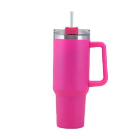 30OZ Stainless Steel Water Bottle Thermal Mug (Table Lamp Color: Rose Red)