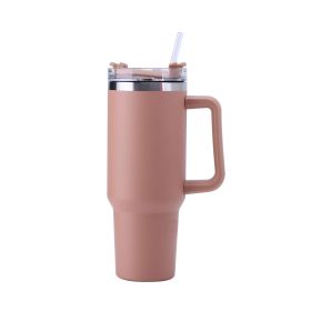 30OZ Stainless Steel Water Bottle Thermal Mug (Table Lamp Color: Brown)