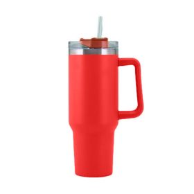 30OZ Stainless Steel Water Bottle Thermal Mug (Table Lamp Color: Red)