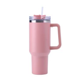 30OZ Stainless Steel Water Bottle Thermal Mug (Table Lamp Color: Pink)