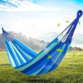 1pc Outdoor Sleeping Net Hammock (Hammock Colors: Blue)