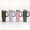 40oz Stainless Steel Insulated Cup With Handle