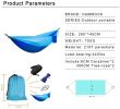 Camping Hammock with Mosquito Net Ultralight Portable