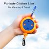 One Set Adjustable 26ft Camping Clothes Line For Outdoor Camping