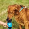 Plastic Dog & Cat Water Bottle Mug 500ml For Outdoor Travel