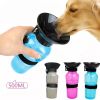 Plastic Dog & Cat Water Bottle Mug 500ml For Outdoor Travel