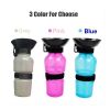 Plastic Dog & Cat Water Bottle Mug 500ml For Outdoor Travel