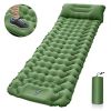 Inflatable Mattress With Pillows, Built-in Inflator Pump