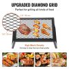 Folding Campfire Grilling Rack For Open Flame Cooking