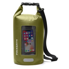 Waterproof Dry Bag 10L/20L/30L; Roll Top Floating Dry Sack (Army Green: Green)