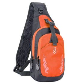 Crossbody Shoulder Bag for Men And Women (Type: Sports Bag, Lantern Color: Orange)