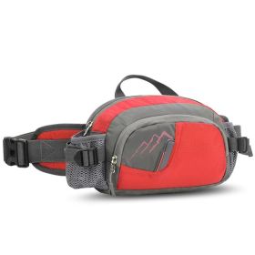 Outdoor Sports Waist Pack for Women and Men (Type: Sports Bag, Lantern Color: Red)