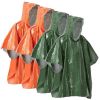 Emergency Rain Poncho Weather Proof Camping Gear