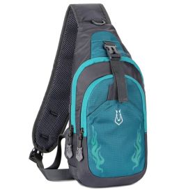 Crossbody Shoulder Bag for Men And Women (Type: Sports Bag, Lantern Color: Blue)