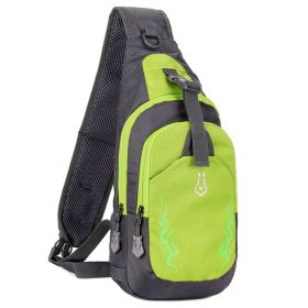 Crossbody Shoulder Bag for Men And Women (Type: Sports Bag, Lantern Color: Green)