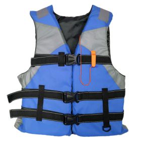 Adult Portable Breathable Inflatable Life Vest (Army Green: Blue)