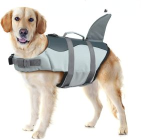 Dog Life Jacket w/ Rescue Handle for Small Medium Large Dogs (colour: Rose, size: S)