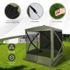 6.7 x 6.7 Feet Pop Up Gazebo with Netting and Carry Bag