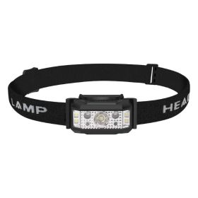 Rechargeable LED Headlamp For Camping Cycling Hiking (Type: Headlamp, Army Green: Style B)