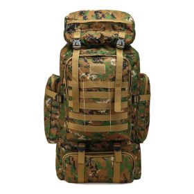 Large Outdoor Waterproof Backpack for Hiking Or Camping (Type: 1, Army Green: As pic show)