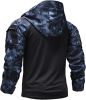 Mens Camouflage Army Tactical Military Long Sleeve Hoodies