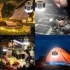 LED Solar Tent Light USB Rechargeable Bulb