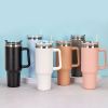 40oz Stainless Steel Thermos Vacuum Cups With Handle