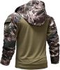 Mens Camouflage Army Tactical Military Long Sleeve Hoodies