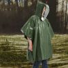 Emergency Rain Poncho Weather Proof Camping Gear